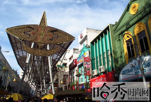 马来西亚吉隆坡的唐人街旅游 茨厂街最具中国风情的跳蚤市场