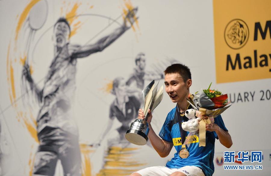 （体育）（3）羽毛球——马来西亚公开赛：李宗伟夺得男单冠军