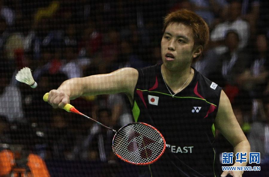 （体育）（10）羽毛球——汤姆斯杯决赛：马来西亚队对阵日本队
