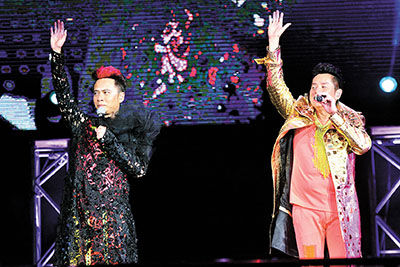 谭咏麟与李克勤的马来西亚巡回演唱会门票一早就卖光了。