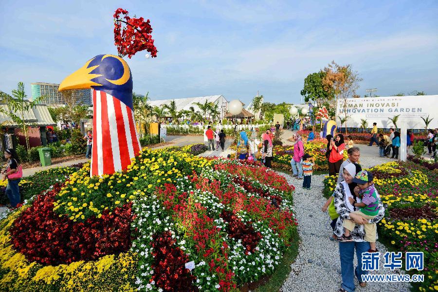 （国际）（3）马来西亚举行普特拉贾亚花卉节