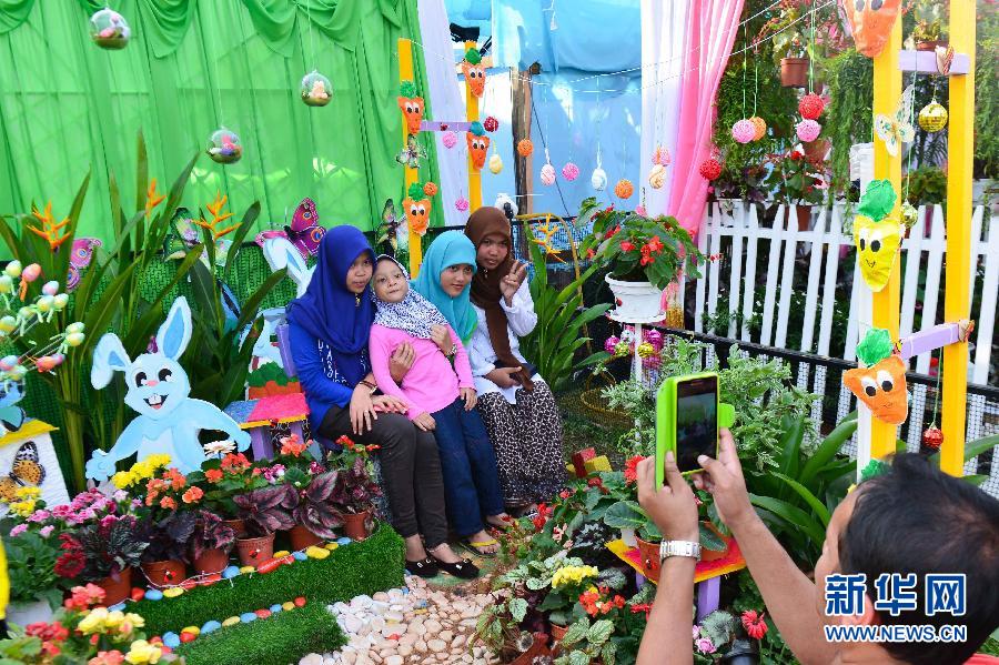 （国际）（1）马来西亚举行普特拉贾亚花卉节