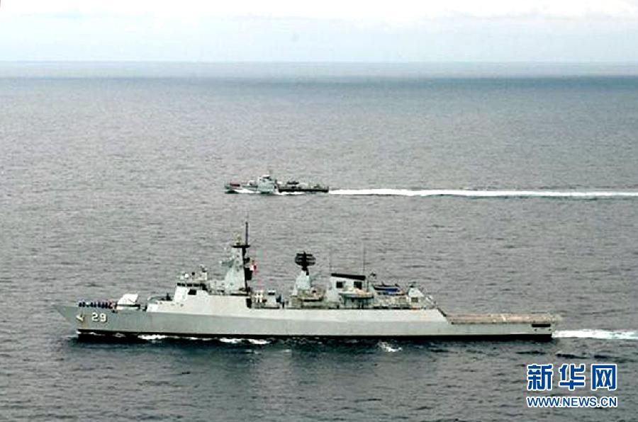 （XHDW）马来西亚海军举行海上反恐演习