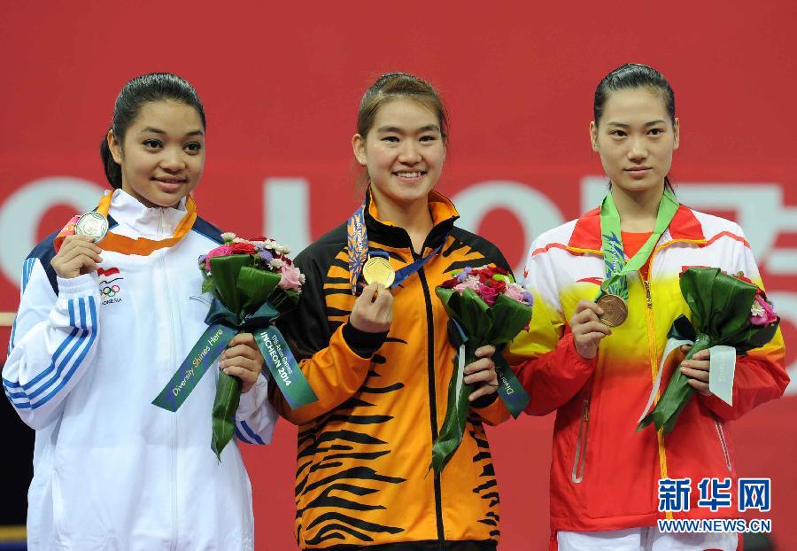 马来西亚选手获亚运会女子南拳南刀全能冠军