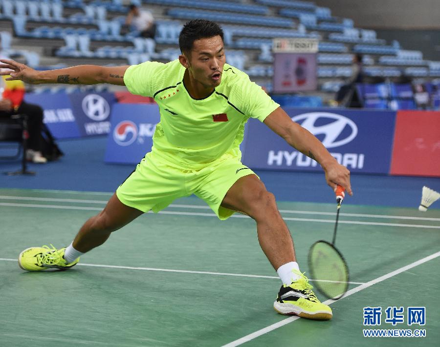 （亚运会）（16）羽毛球——男子团体：中国胜马来西亚晋级决赛