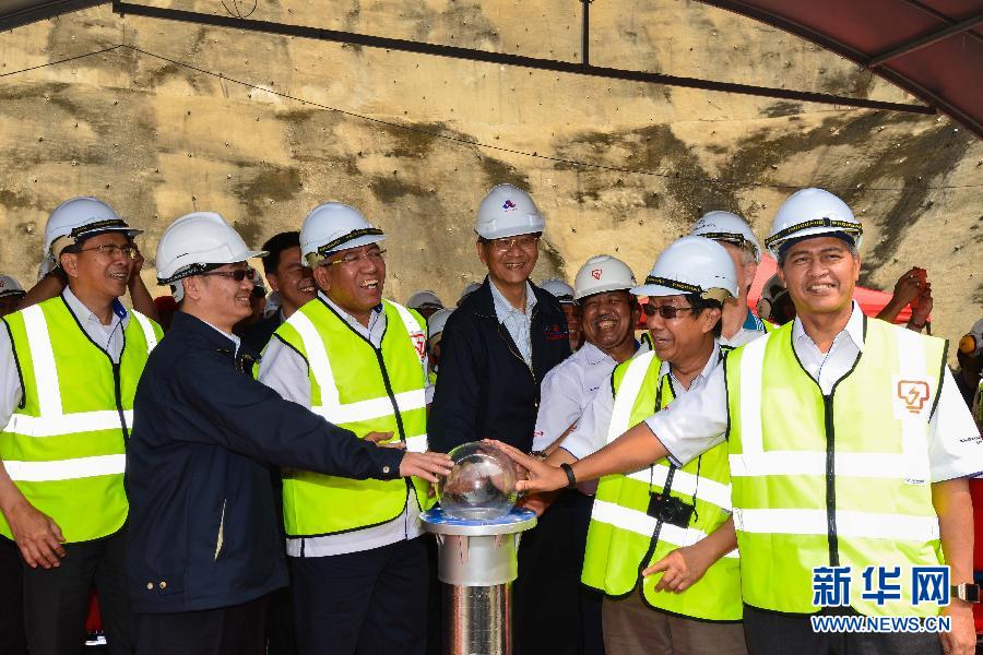 （国际·图文互动）（3）中国公司承建的马来西亚胡鲁水电站成功下闸蓄水