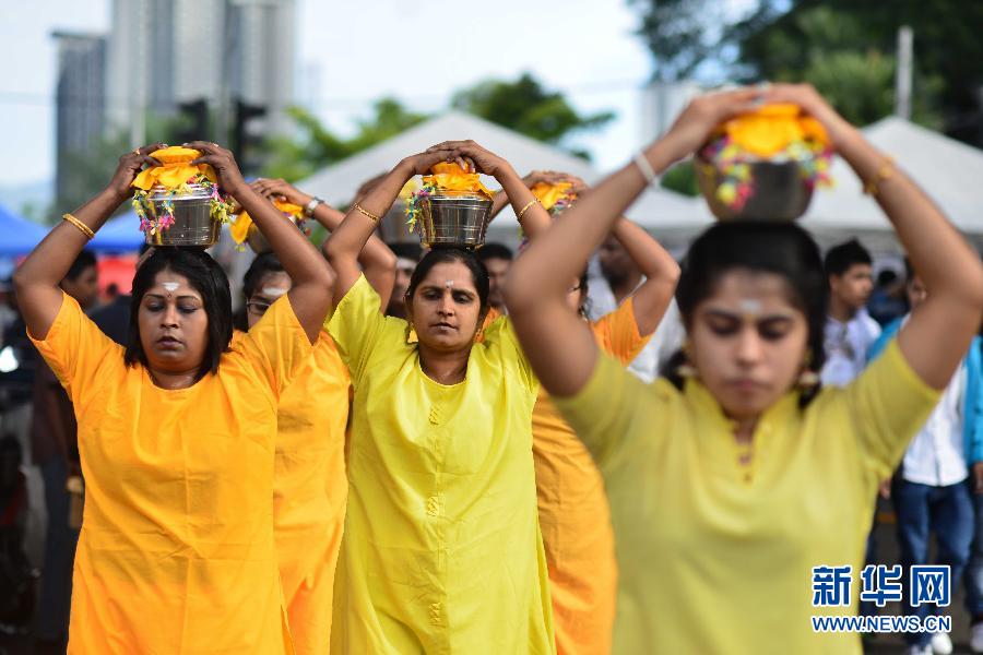 （XHDW）（3）马来西亚印度教徒欢庆大宝森节