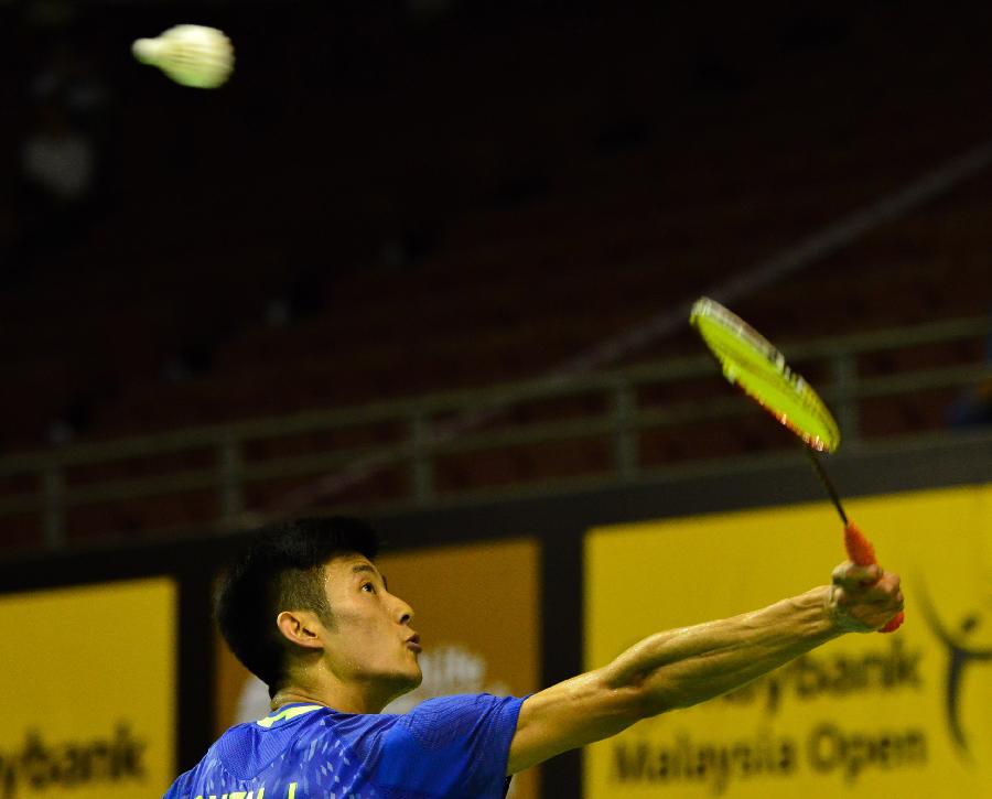 （体育）（3）羽毛球——马来西亚公开赛：谌龙晋级