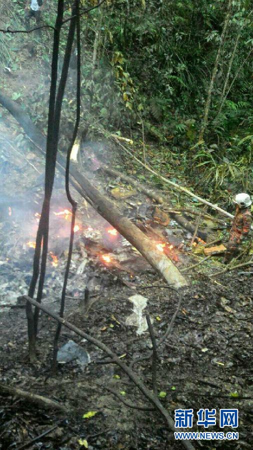 （国际）（2）马来西亚一直升机坠毁6人遇难 