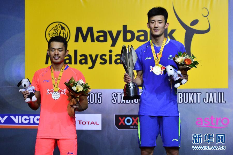 （体育）（2）羽毛球——马来西亚公开赛：谌龙获男单冠军