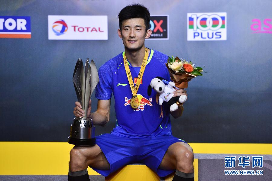（体育）（5）羽毛球——马来西亚公开赛：谌龙获男单冠军
