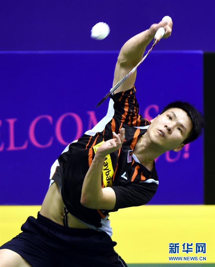 （XHDW）（体育）（1）羽毛球&mdash;&mdash;澳门大奖赛：马来西亚选手晋级四强