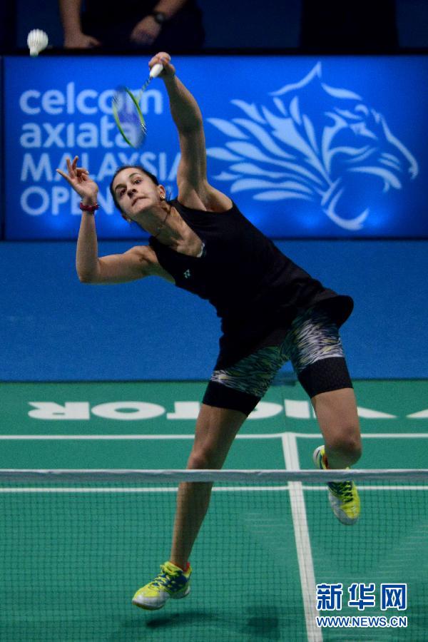 （体育）（3）羽毛球&mdash;&mdash;马来西亚公开赛：王仪涵晋级四强