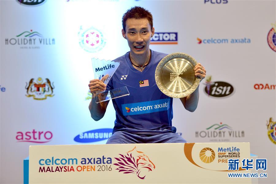 （体育）（1）羽毛球&mdash;&mdash;马来西亚公开赛：李宗伟夺冠