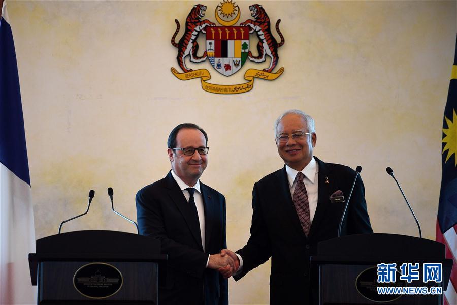 （外代一线）（4）法国总统访问马来西亚　主推“阵风”战机