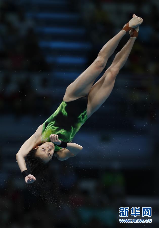 （游泳世錦賽）（1）跳水——女子10米臺：馬來西亞選手張俊虹奪冠