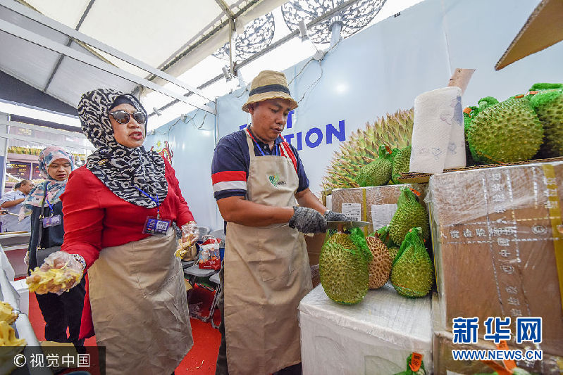 马来西亚榴莲节在广西南宁引关注
