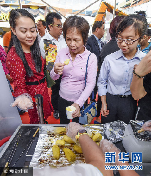 马来西亚榴莲节在广西南宁引关注