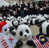 “1600熊猫马来西亚之旅”在吉隆坡正式启动