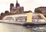 漂浮在巴黎塞纳河上的健身房