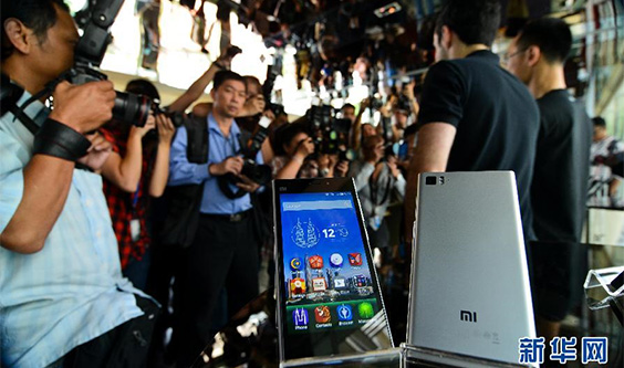 中国"小米3"智能手机进入马来西亚市场